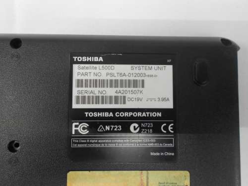 Toshiba Satellite L500D Bottom Housing Cover AP073000400